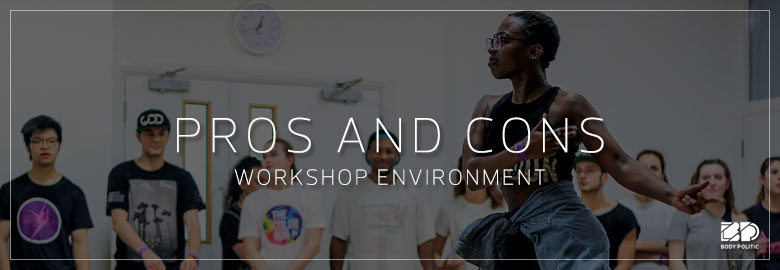 Pros and Cons: Learning in a Workshop environment